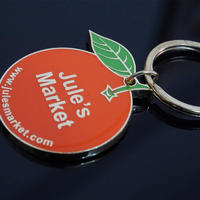 2018 Custom Logo Metal Key Chain, Wholesale Zinc Alloy Metal Keychain